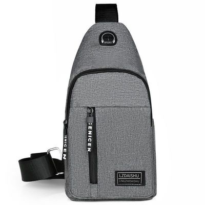 Versatile Custom Logo Messenger Bag Ideaal voor mannen Casual Office of Date Outings