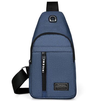 Gepersonaliseerd logo Mensen borsttas voor buitensport Solid Color Single Shoulder Bag