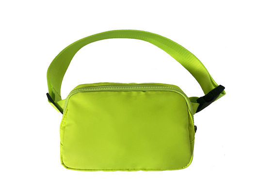 2024 Nylon Women Belt Cross Body Waist Bag voor honden achterzak en sport training hardlopen