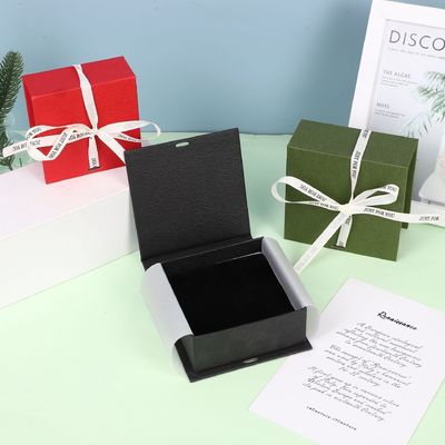 Gepersonaliseerde kleuren sieraden verpakking schuifbaar cadeaublokje voor make-up cosmetica