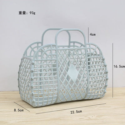 Kinderen strandtas herbruikbaar cadeau mandje open sluiting plastic tas voor meisjes en meer