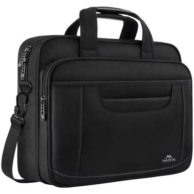 Customized Soft Bag Men Messenger Bag voor zakelijk kantoor Advocaat Attache Case in zwart