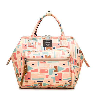 Print Patroon Nylon lichtgewicht Outdoor Travel luier rugzak Grote waterdichte luierzak
