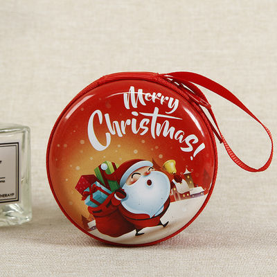 Recycled Materials Cute Cartoon Round Coin Holder Case voor Kids Mini Coin Purse
