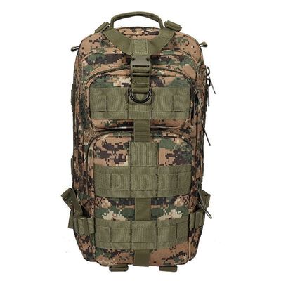 30L Nylon Tactische Ruimtezak met Innerlijke Zipper Pocket en Boogschouderband
