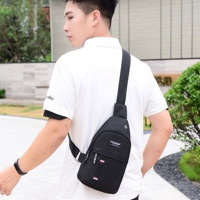 Jeugd Unisex Waist Bag Kleine rugzak voor Sport Trend Solid Color Single Shoulder Messenger Bag