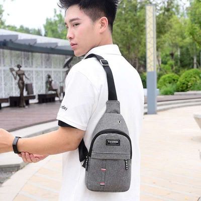 Jeugd Unisex Waist Bag Kleine rugzak voor Sport Trend Solid Color Single Shoulder Messenger Bag