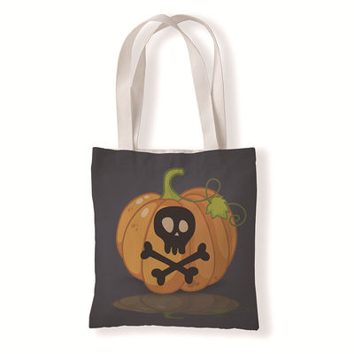 Magische hoed pompoen grimace spook kind halloween cadeau tas unisex truc of traktatie emmer