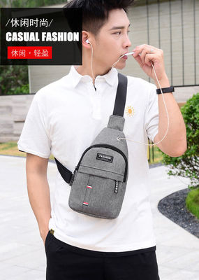 Jeugd Unisex Waist Bag Kleine rugzak voor Sport Trend Solid Color Single Shoulder Messenger Bag