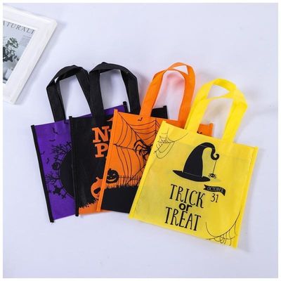 Halloween Decoraties Requisiten Kind Draagbaar Pompoen Stof Candy Bag voor Kids Party