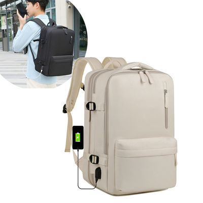 OEM/ODM geaccepteerde functionele reislaptop rugzak met USB opladen