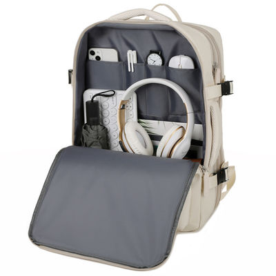 OEM/ODM geaccepteerde functionele reislaptop rugzak met USB opladen