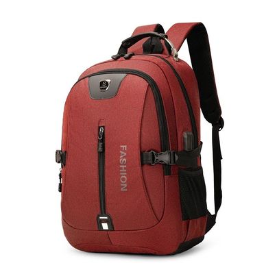 Hoofdmateriaal Oxford Custom Logo USB schoolrugzak voor casual sport en laptop