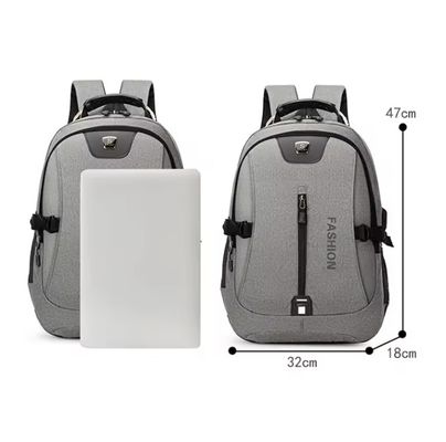 Hoofdmateriaal Oxford Custom Logo USB schoolrugzak voor casual sport en laptop