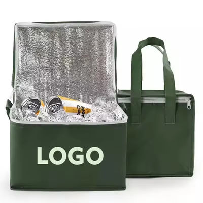 Custom Logo Soft-loop koeler zak voor geïsoleerde groente kruidenierswaren picknick bier en meer