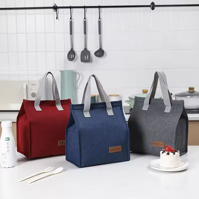 Polyester Winkelen Lunch Cooler Bag Thermal Tote voor eenvoudige en modieuze isolatie