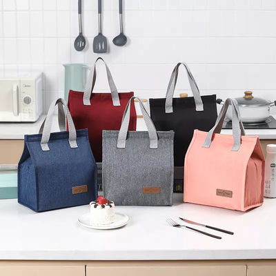 Polyester Winkelen Lunch Cooler Bag Thermal Tote voor eenvoudige en modieuze isolatie