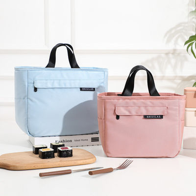 Geïsoleerde High Class Custom Nylon Bento Bag met waterdicht aluminium film interieur
