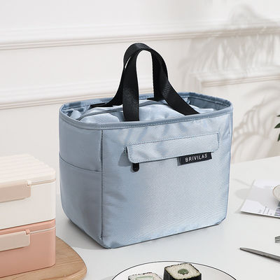 Geïsoleerde High Class Custom Nylon Bento Bag met waterdicht aluminium film interieur