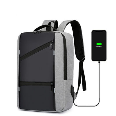 Kleurlaptop rugzak voor mannen met anti-diefstal ontwerp en USB-oplaadpoort
