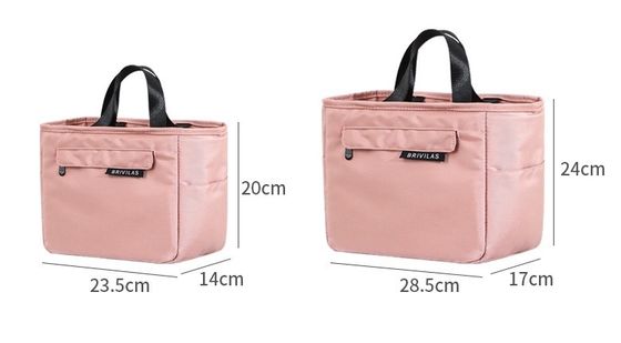 Geïsoleerde High Class Custom Nylon Bento Bag met waterdicht aluminium film interieur