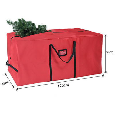 Gepersonaliseerde kleur zware duurzame 600d Oxford stofdichte kerstboom opslagzak