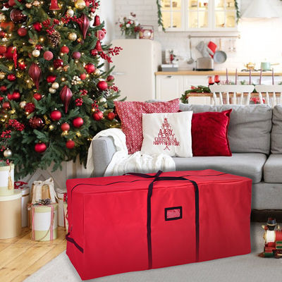 Gepersonaliseerde kleur zware duurzame 600d Oxford stofdichte kerstboom opslagzak