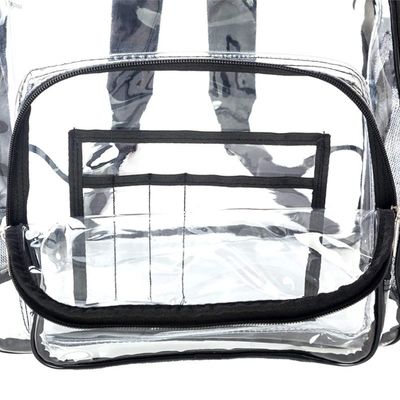 Gepersonaliseerde zware transparante PVC-schoolrugzak voor transparante schooltas