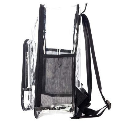 Gepersonaliseerde zware transparante PVC-schoolrugzak voor transparante schooltas