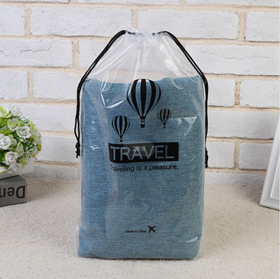 Custom Logo Printed Draw String Bag voor make-up en cadeau verpakking nieuwste modieus