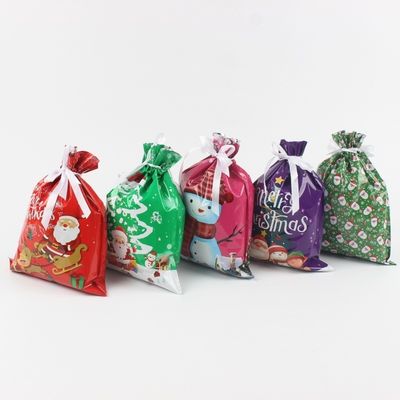 Recycled Materials Custom Digital Printing Folie Plastic Kerstcadeau Verpakkingszakken