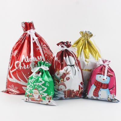 Recycled Materials Custom Digital Printing Folie Plastic Kerstcadeau Verpakkingszakken