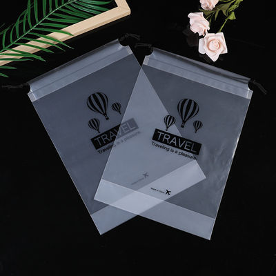 Custom Logo Printed Draw String Bag voor make-up en cadeau verpakking nieuwste modieus