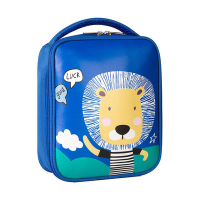 Gepersonaliseerde kleurrijke tekenfilm Dinosaurus Ruimte Geïsoleerde Kids Lunch Box Bag met isolatie