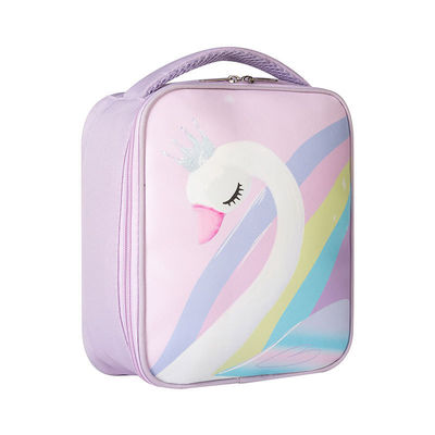Gepersonaliseerde kleurrijke tekenfilm Dinosaurus Ruimte Geïsoleerde Kids Lunch Box Bag met isolatie