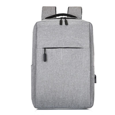Custom Logo Mode Stijl Reizen School College Bag Smart USB Laptop Bag voor Computer
