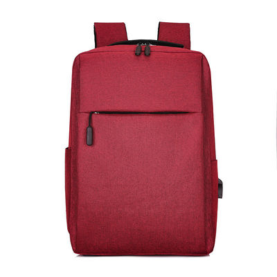 Custom Logo Mode Stijl Reizen School College Bag Smart USB Laptop Bag voor Computer