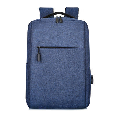 Custom Logo Mode Stijl Reizen School College Bag Smart USB Laptop Bag voor Computer