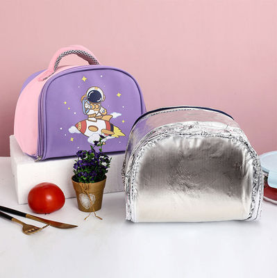 Voedsel Cartoon Kids Koeler Lunch Bags Draagbare thermische tas voor meisjes Isolatie tas