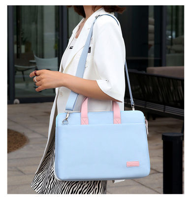 Canvas Draagbare computertas Aanpassing Kleur Waterdicht Laptop Case Business Bags