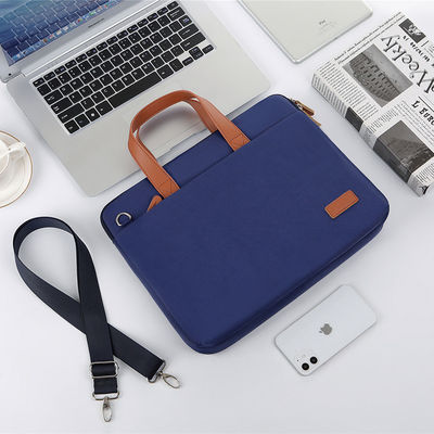 Canvas Draagbare computertas Aanpassing Kleur Waterdicht Laptop Case Business Bags