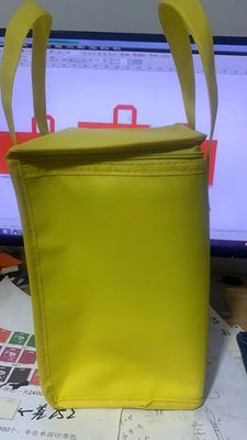 Gepersonaliseerde Kleur Niet-geweven isolerende lunchkoeler winkeltas voor picknick ijspakket