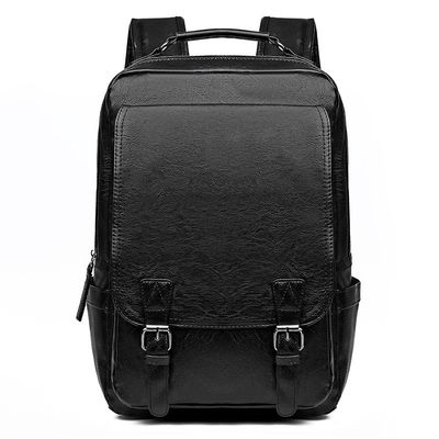 Aanvaardbare OEM/ODM PU leer laptopsak voor mannen met interlayer voor de computer