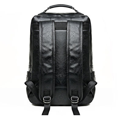 Aanvaardbare OEM/ODM PU leer laptopsak voor mannen met interlayer voor de computer