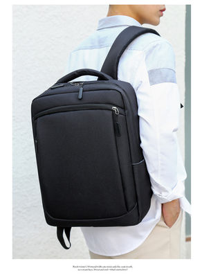 High Capacity Customized Logo Oxford Laptop Backpack met USB-poort en Unisex Design