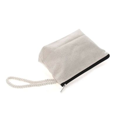 Tas organisatie makkelijk gemaakt met aangepaste logo natuurlijke katoenen canvas sieraden zakken