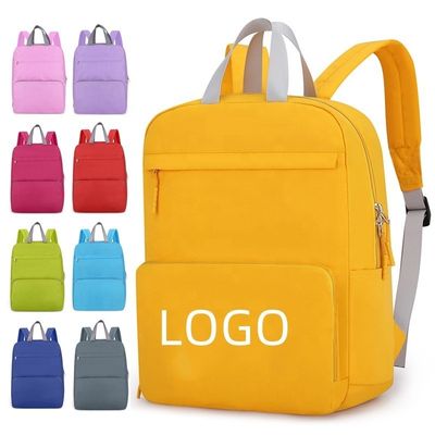 Custom logo print rugzak voor schoolzakken voor kinderen lichtgewicht en opvouwbaar