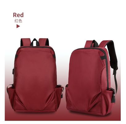 Oxford laptop rugzak met usb oplaadpoort en computer interlayer voor zakenreizen