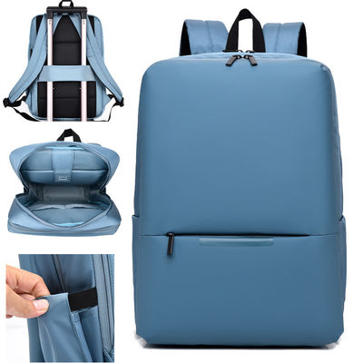 High Capacity Laptop Bags Fashion Backpack met waterdicht Oxford en Solid Pattern Type