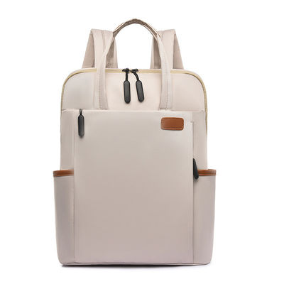 Gepersonaliseerde kleur Laptoptas voor buitenreizen voor vrouwen Rugzak met computer tussenlaag